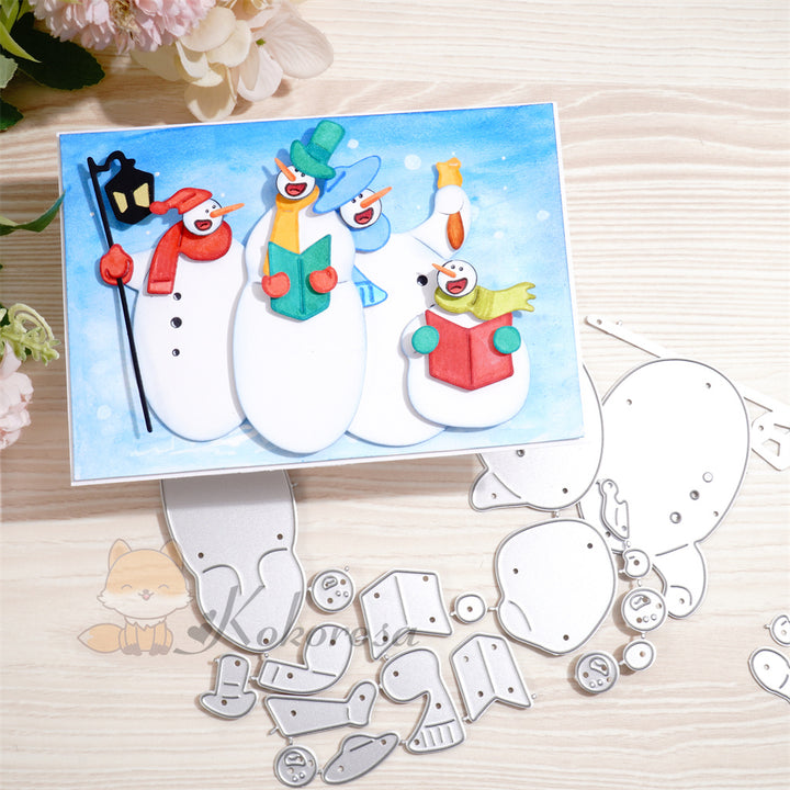 Kokorosa Metal Cutting Dies with Singing Snowman