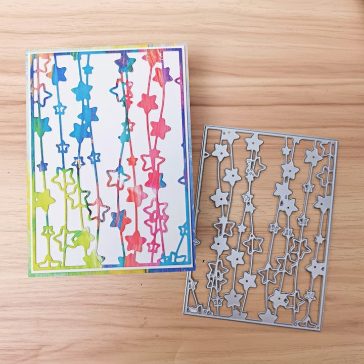 Kokorosa Metal Cutting Dies with Star Background Board