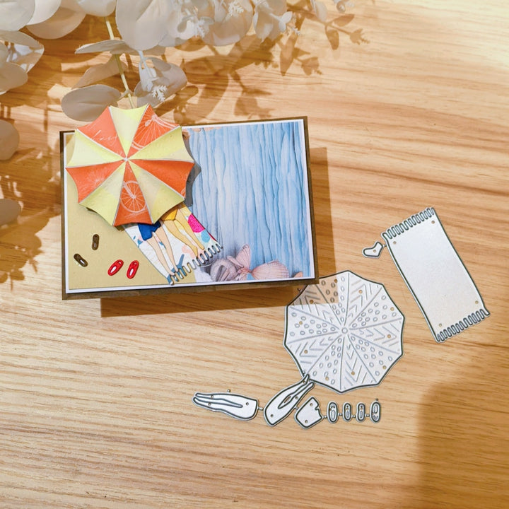 Kokorosa Metal Cutting Dies with Couples under Beach Umbrella
