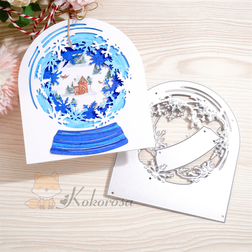 Kokorosa Metal Cutting Dies with Crystal Ball Style Scenery