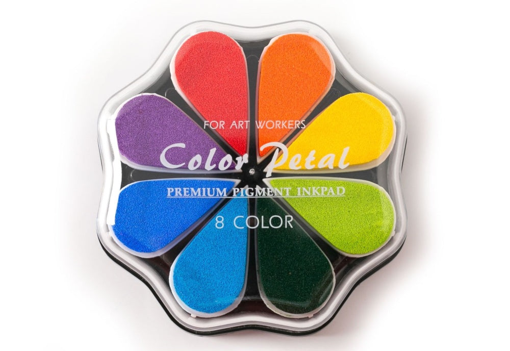 Kokorosa 8 Color Petal Ink Pad