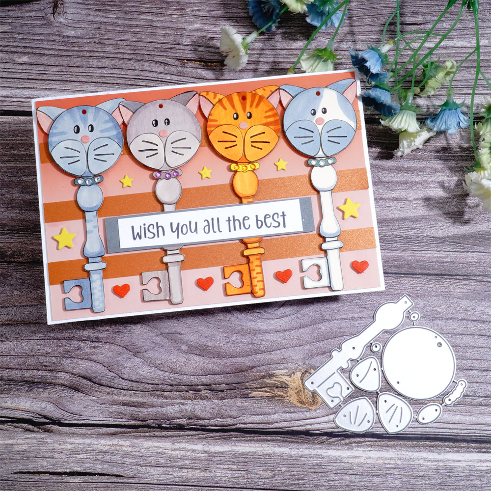 Kokorosa Metal Cutting Dies with Cat Head Key