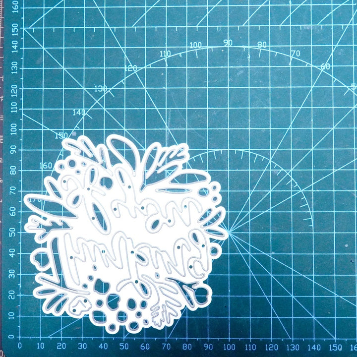 Kokorosa Metal Cutting Dies with Thinking of You Word
