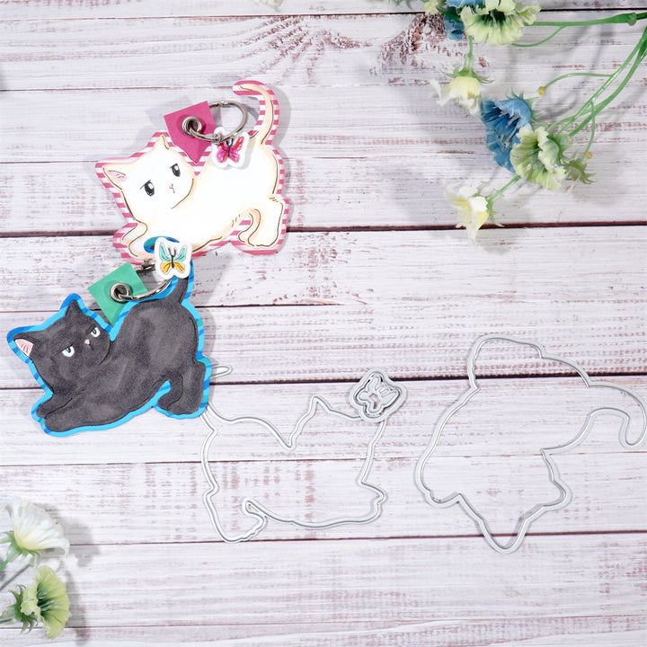 Kokorosa Metal Cutting Dies with Lovely Cat