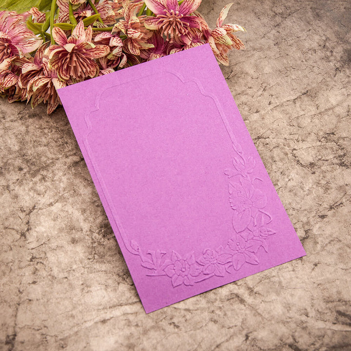 Kokorosa Flower&Butterfly Decor Embossing Folder