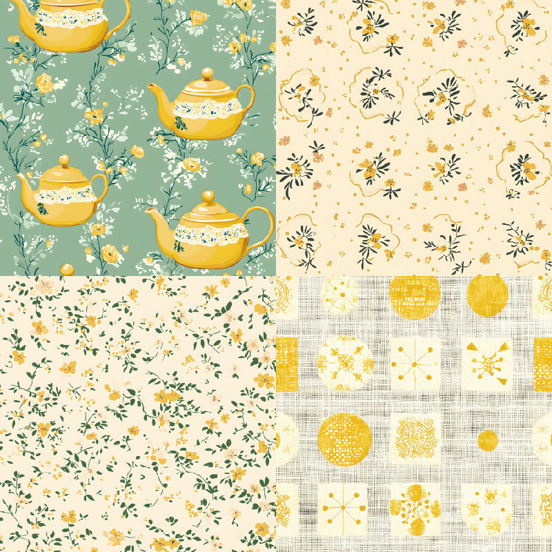 Kokorosa 24PCS 6" Pastel Scrapbook & Cardstock Paper