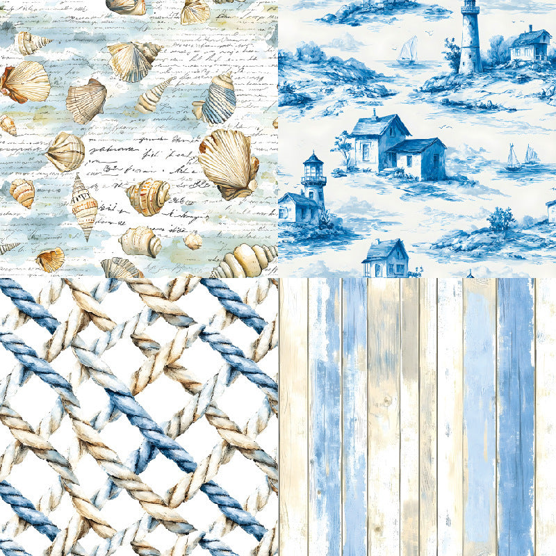 Kokorosa 24PCS 6" Breeze Scrapbook & Cardstock Paper