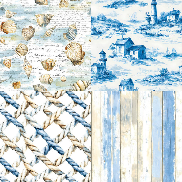 Kokorosa 24PCS 6" Breeze Scrapbook & Cardstock Paper