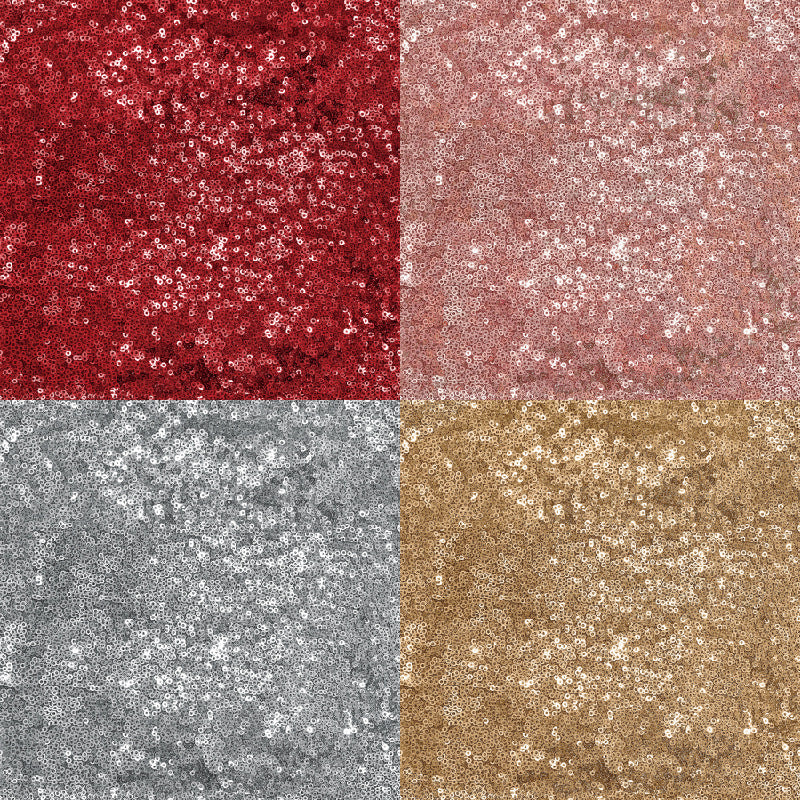 Kokorosa 24PCS 6" Colorful Sequins Scrapbook & Cardstock Paper