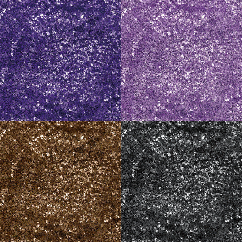 Kokorosa 24PCS 6" Colorful Sequins Scrapbook & Cardstock Paper