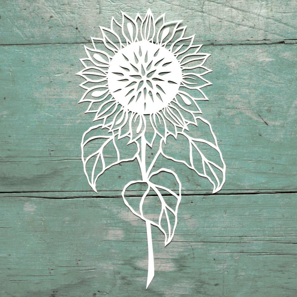 Kokorosa Metal Cutting Dies with Hollow Out Sunflower