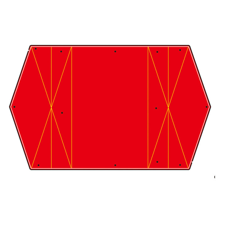 Kokorosa Metal Cutting Dies With Symmetrical Foldable Background Board