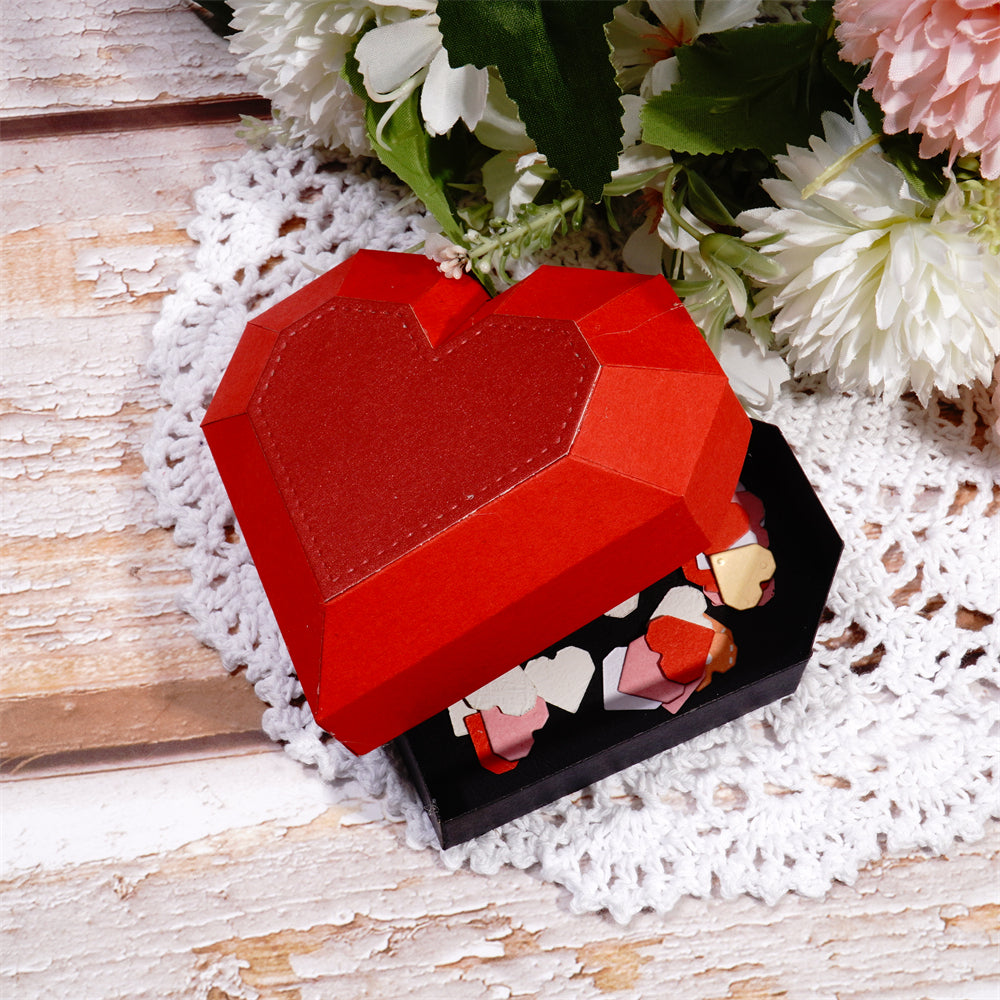 Kokorosa Metal Cutting Dies With 3D Love Gift Box