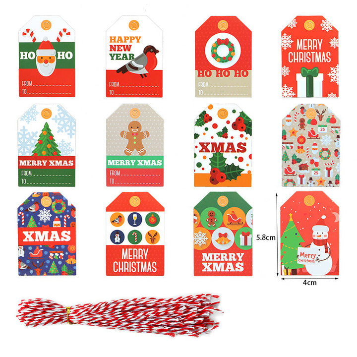 Kokorosa Christmas Tags Decorative Tag