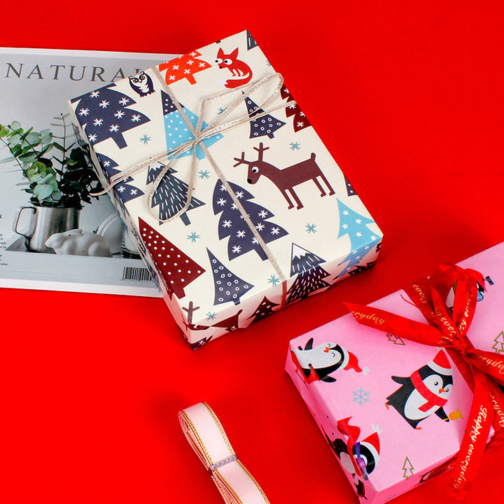Kokorosa Animal christmas Wrapping Paper (7 Choices)