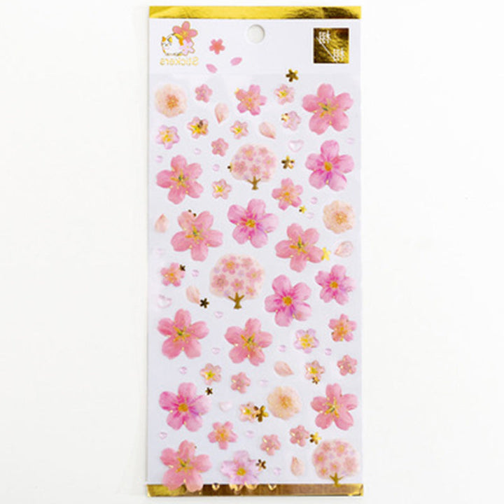 Kokorosa Blooming Cherry Tree Stickers (6 choices)