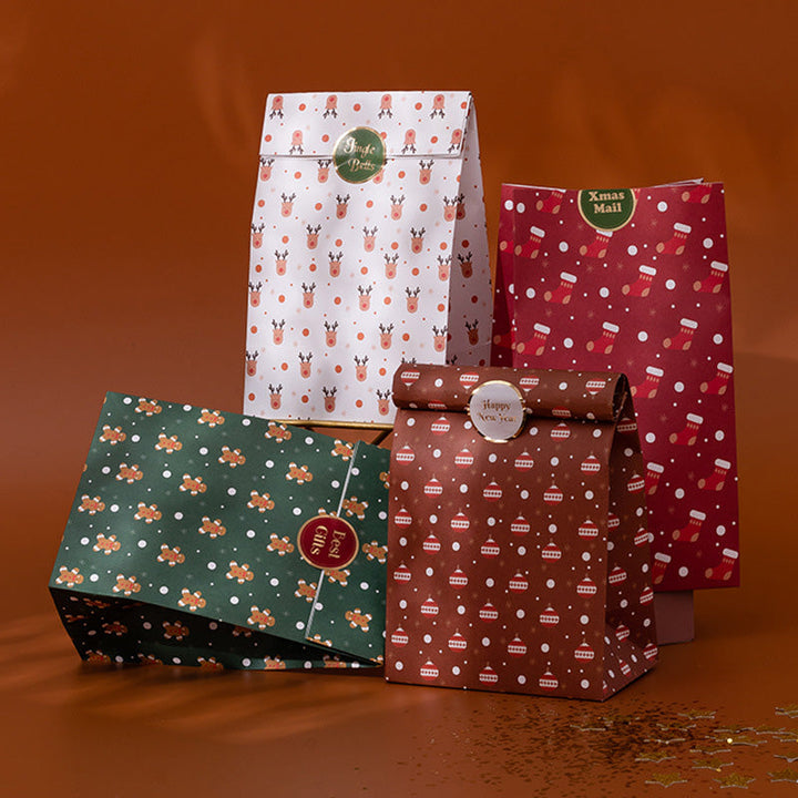 Kokorosa Christmas Decoration Portable Gift Bags (6Pcs)