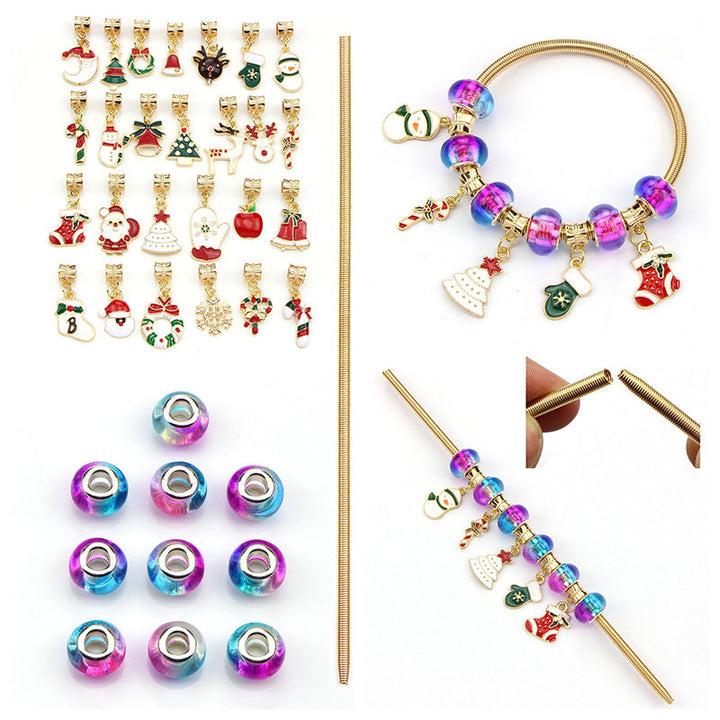 Kokorosa Christmas Ornaments and Beads Drip Alloy Pendant Embellishments