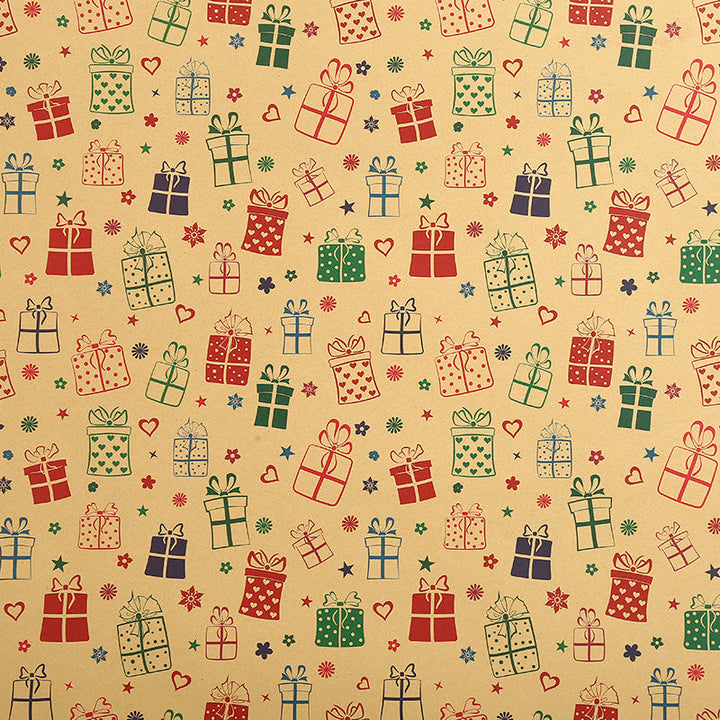 Kokorosa Christmas Red and Green Wrapping Paper (10 Choices)