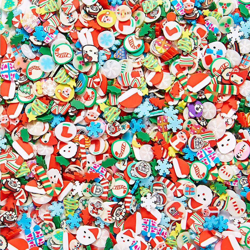 Kokorosa Christmas Soft Clay Slices Sequin Ornaments