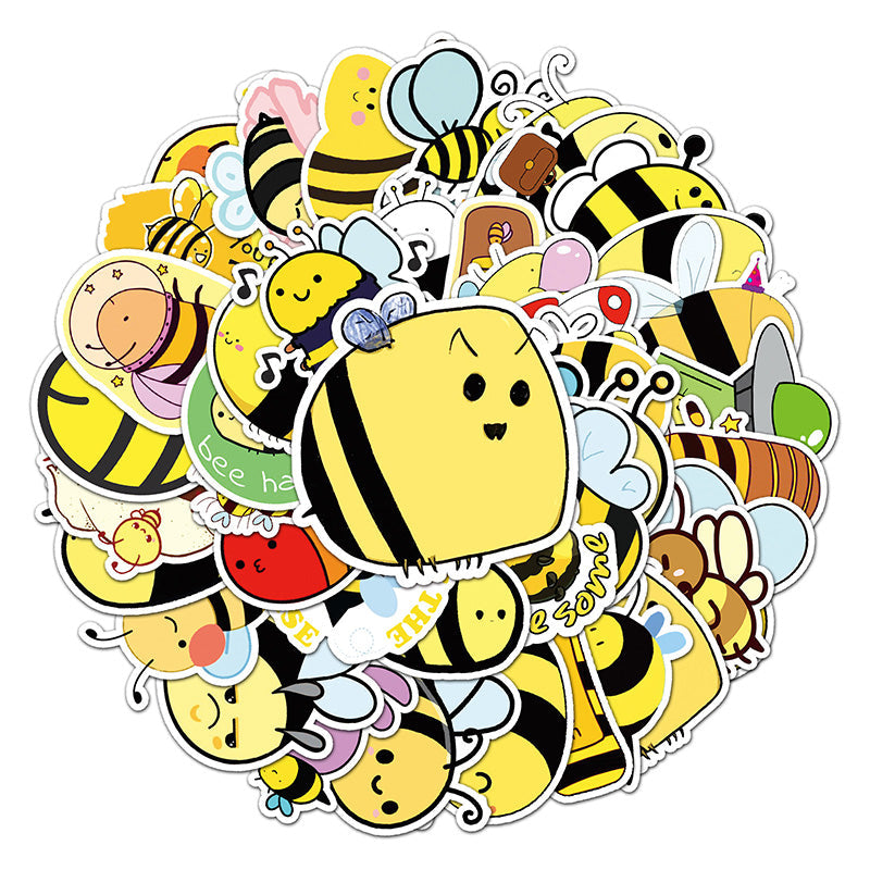 Kokorosa Chubby Bees Stickers (50pcs)