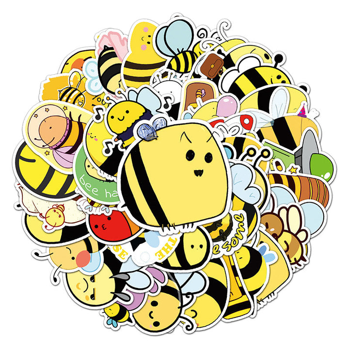 Kokorosa Chubby Bees Stickers (50pcs)