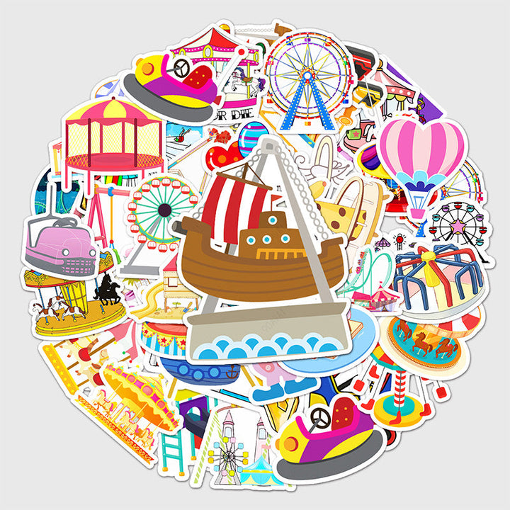 Kokorosa Crazy Playground Stickers (48 pcs)