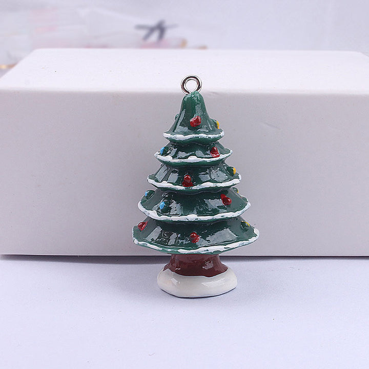 Kokorosa Cute Christmas Resin Accessories DIY Materials（10 Pcs）