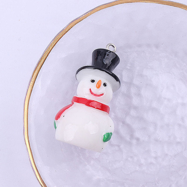 Kokorosa Cute Christmas Resin Accessories DIY Materials（10 Pcs）