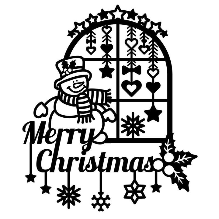 Kokorosa Snowman Merry Christmas Metal Cutting Dies