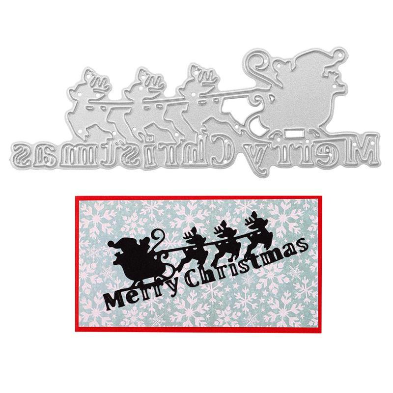 Kokorosa Christmas Reindeer Sled Metal Cutting Dies - kokorosastudio.com