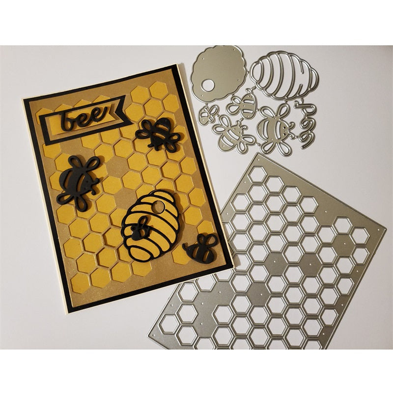 Kokorosa Metal Cutting Dies with Bees and Honeycombs