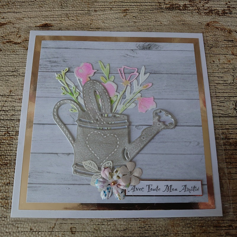 Kokorosa Metal Cutting Dies with Flowers and Kettle