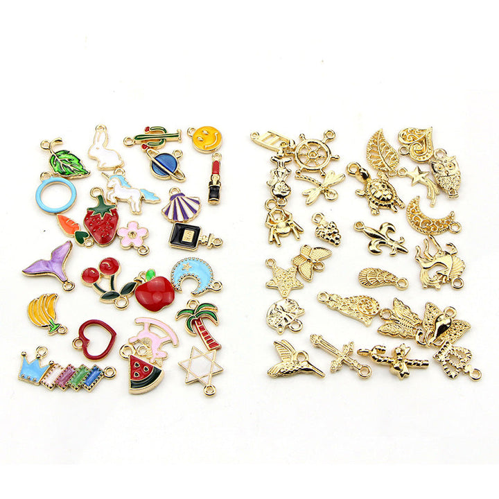 Kokorosa Element Collection Drip Alloy Pendant Embellishments（50 Pcs）