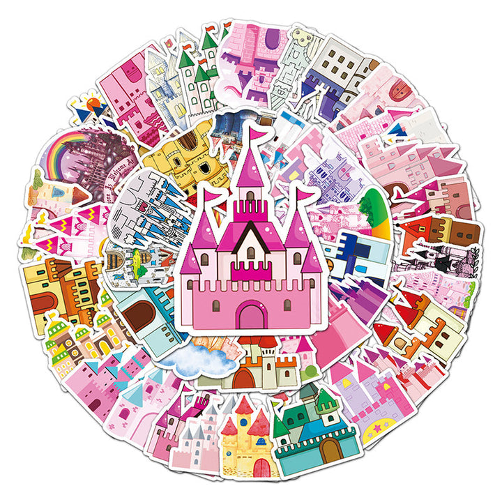 Kokorosa Fantasy Castle Stickers (50pcs)
