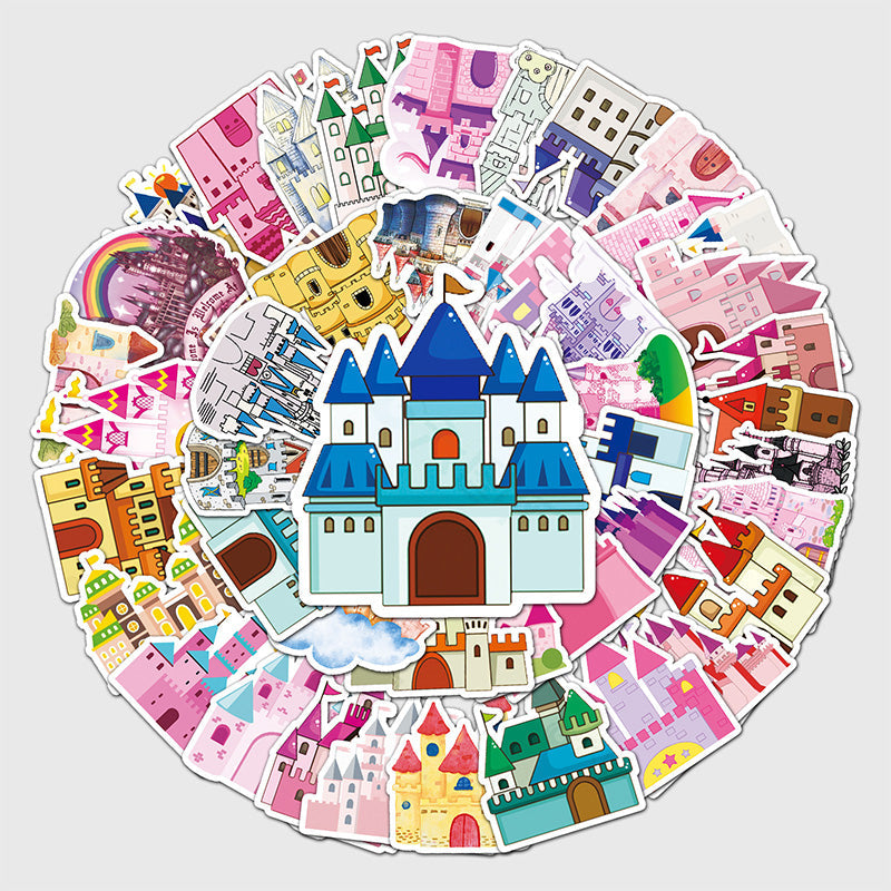 Kokorosa Fantasy Castle Stickers (50pcs)