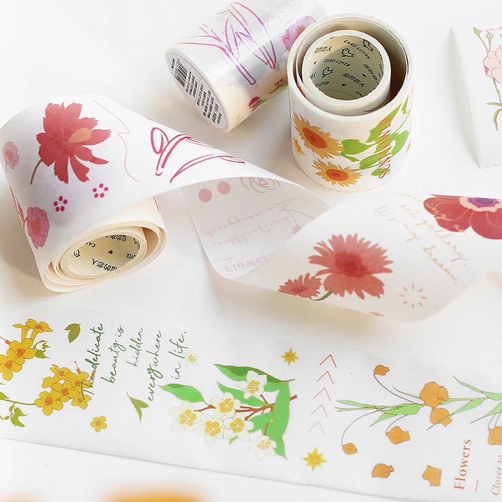 Kokorosa DIY Handmade Decoration Flower Appearance Washi Tape