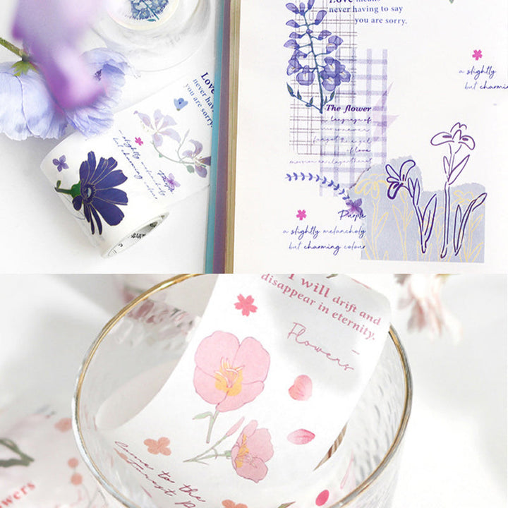 Kokorosa DIY Handmade Decoration Flower Appearance Washi Tape