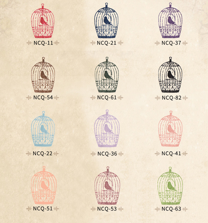 Kokorosa Classique Crafting Ink Pad Stamp Applicator Tool (12 colors)