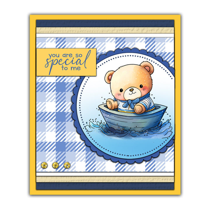 Kokorosa Cute Bear Dies with Stamps Set