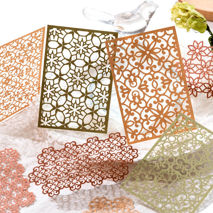 Kokorosa Decorated Lace Paper-6 Styles