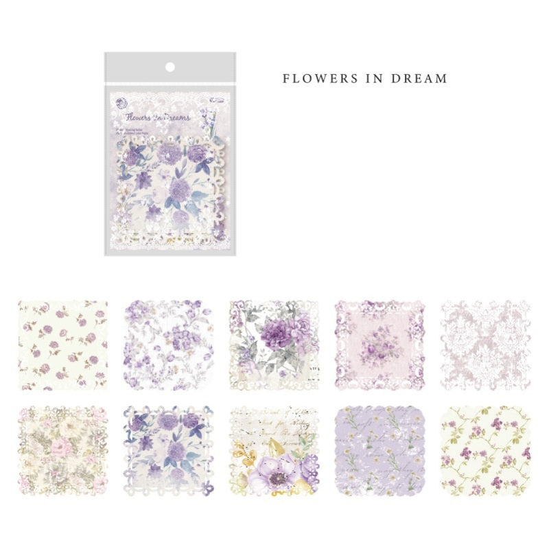 Kokorosa Floral Lace Paper-6 Styles