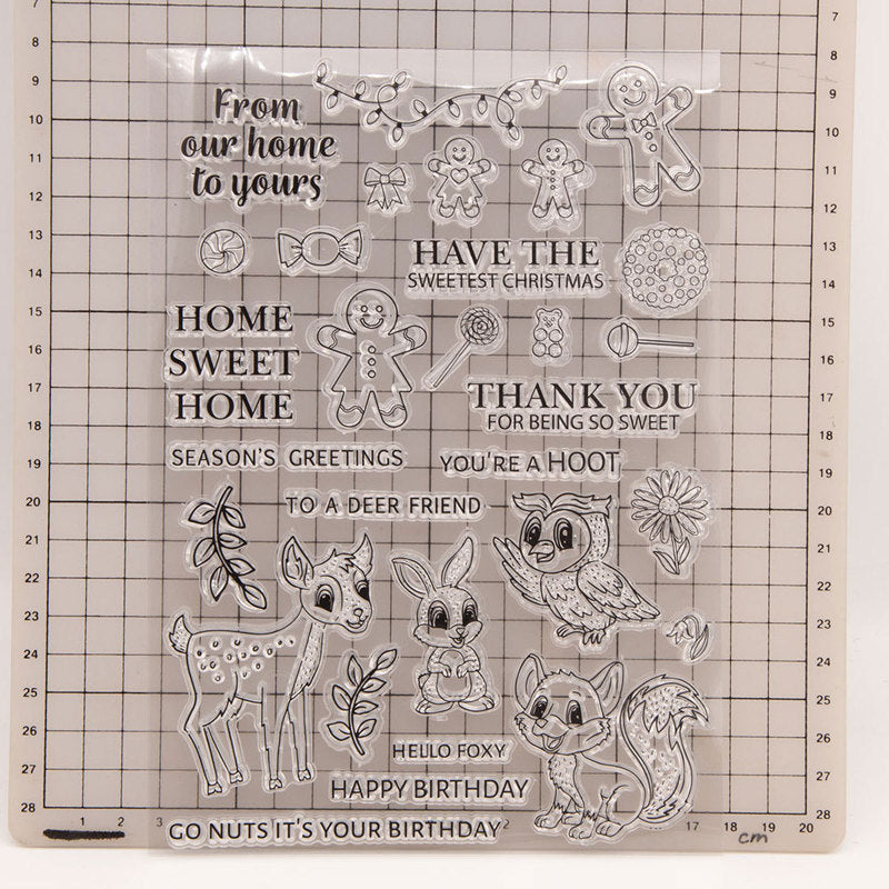 Kokorosa Lovely Animals Clear Stamps