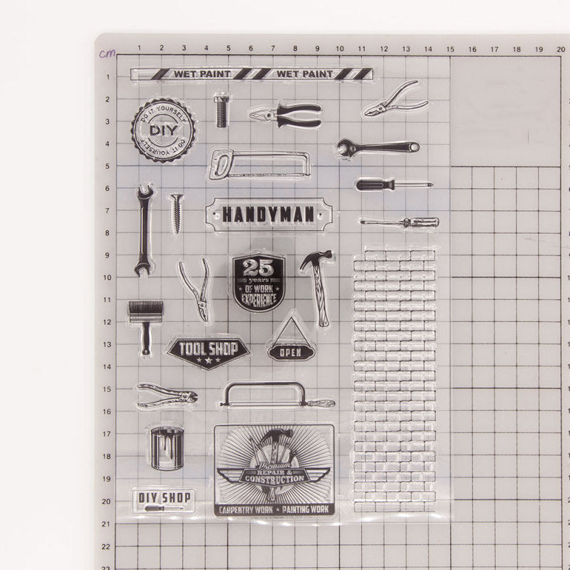 Kokorosa Working Tools Clear Stamps