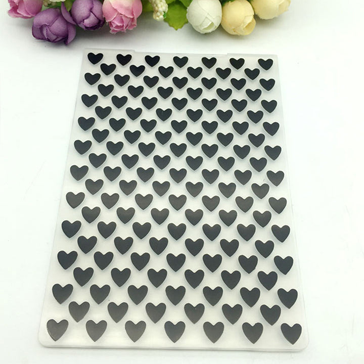 Kokorosa Hearts Embossing Folder