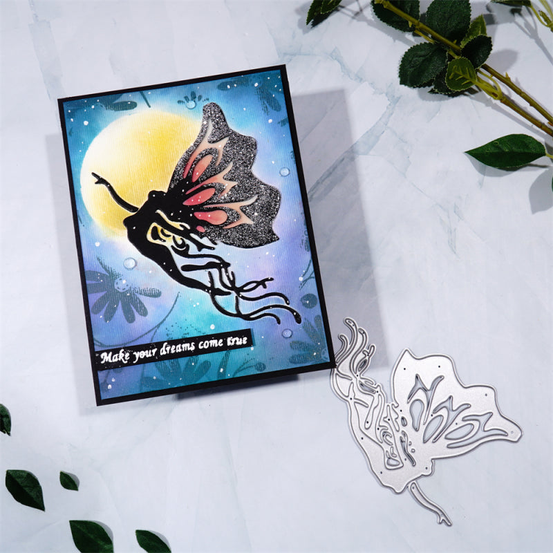 Kokorosa Metal Cutting Dies With Butterfly Fairy