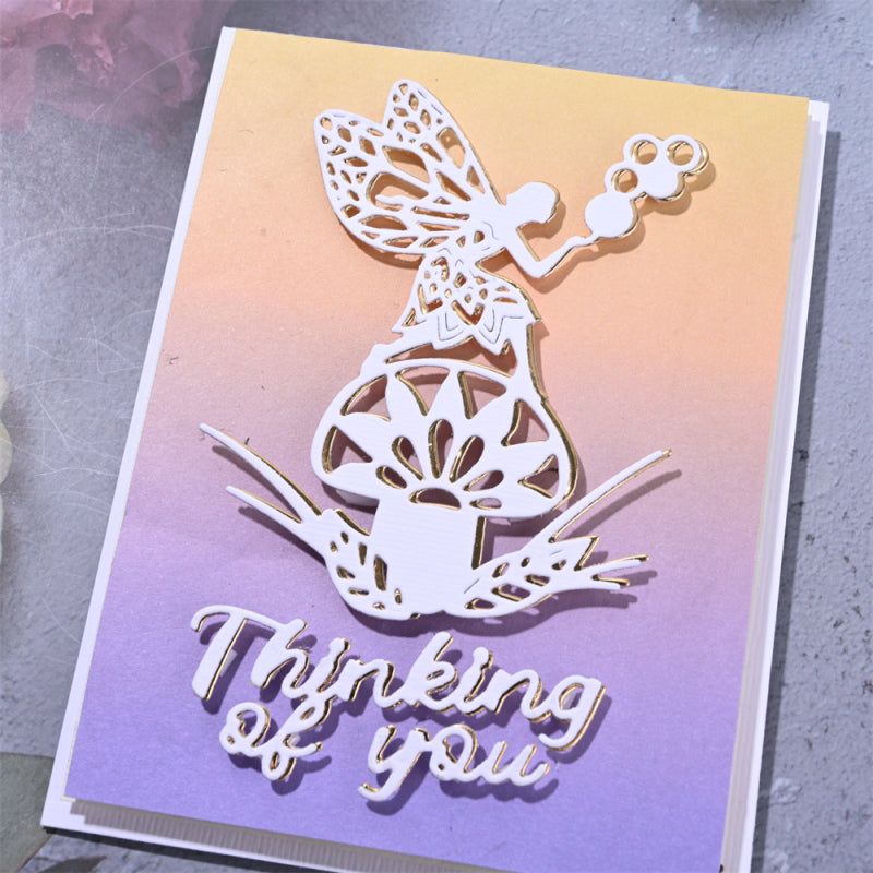 Kokorosa Metal Cutting Dies With Fairy and Word