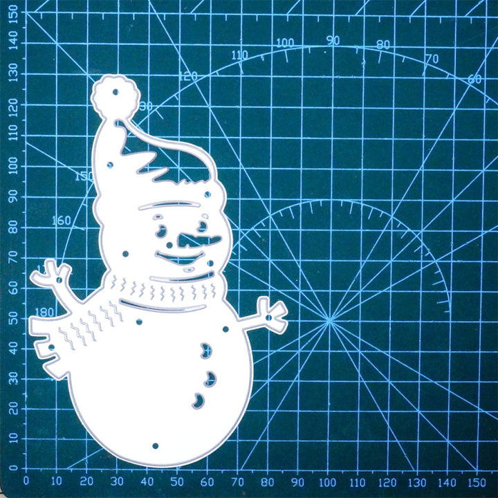 Kokorosa Metal Cutting Dies With Smiling Snowman
