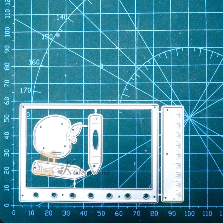 Kokorosa Metal Cutting Dies with Stationery Set