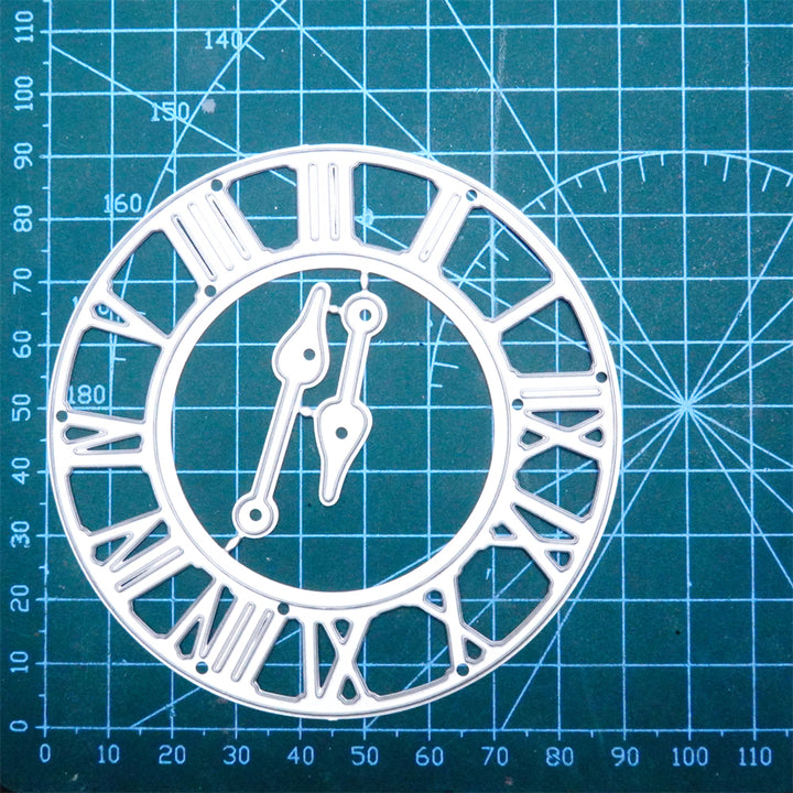 Kokorosa Metal Cutting Dies with Vintage Clock